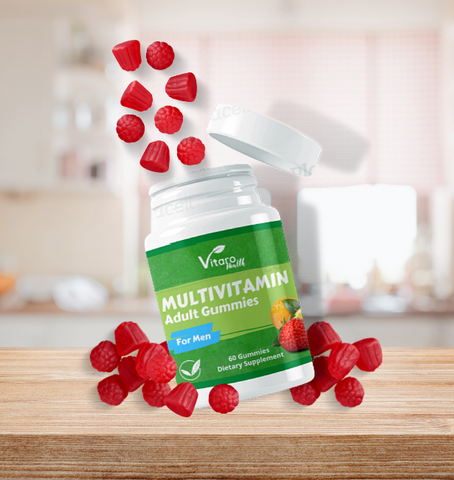 VitaroHealth™ Premium Mens Multivitamin Gummies